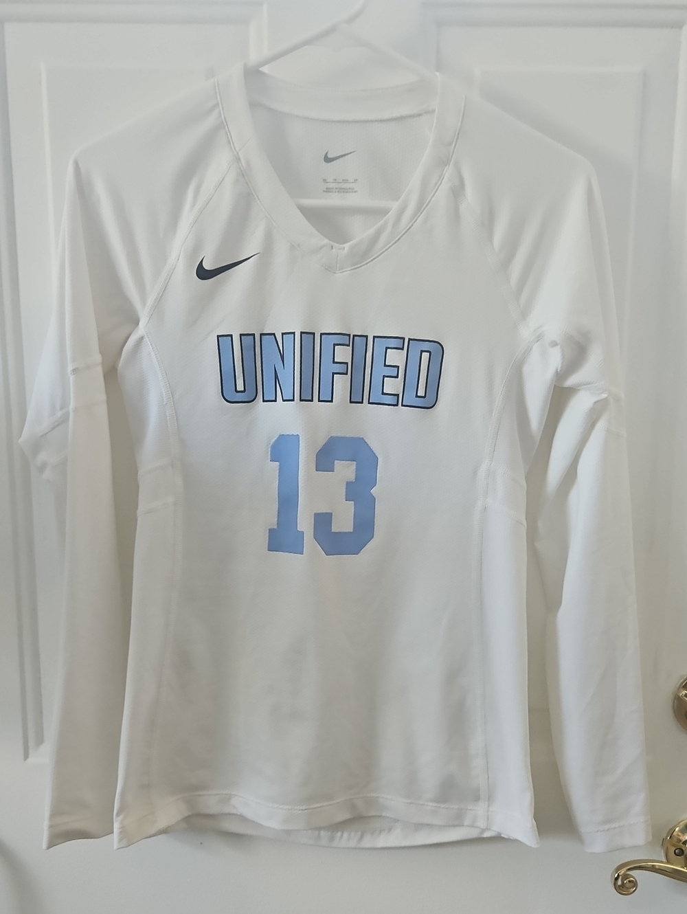 Nike Women's White Long-Sleeve Jersey